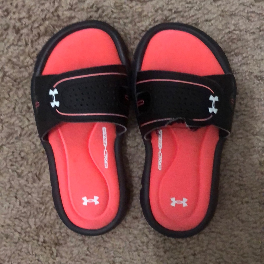 Under Armour Girls Slide Shoes